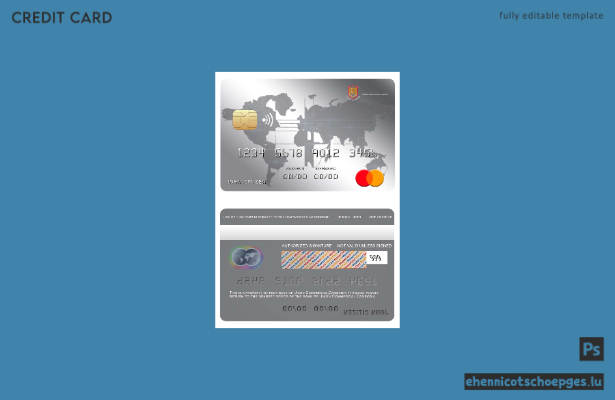 Beispielvorschau der Mastercard der Cambodia Union Commercial Bank